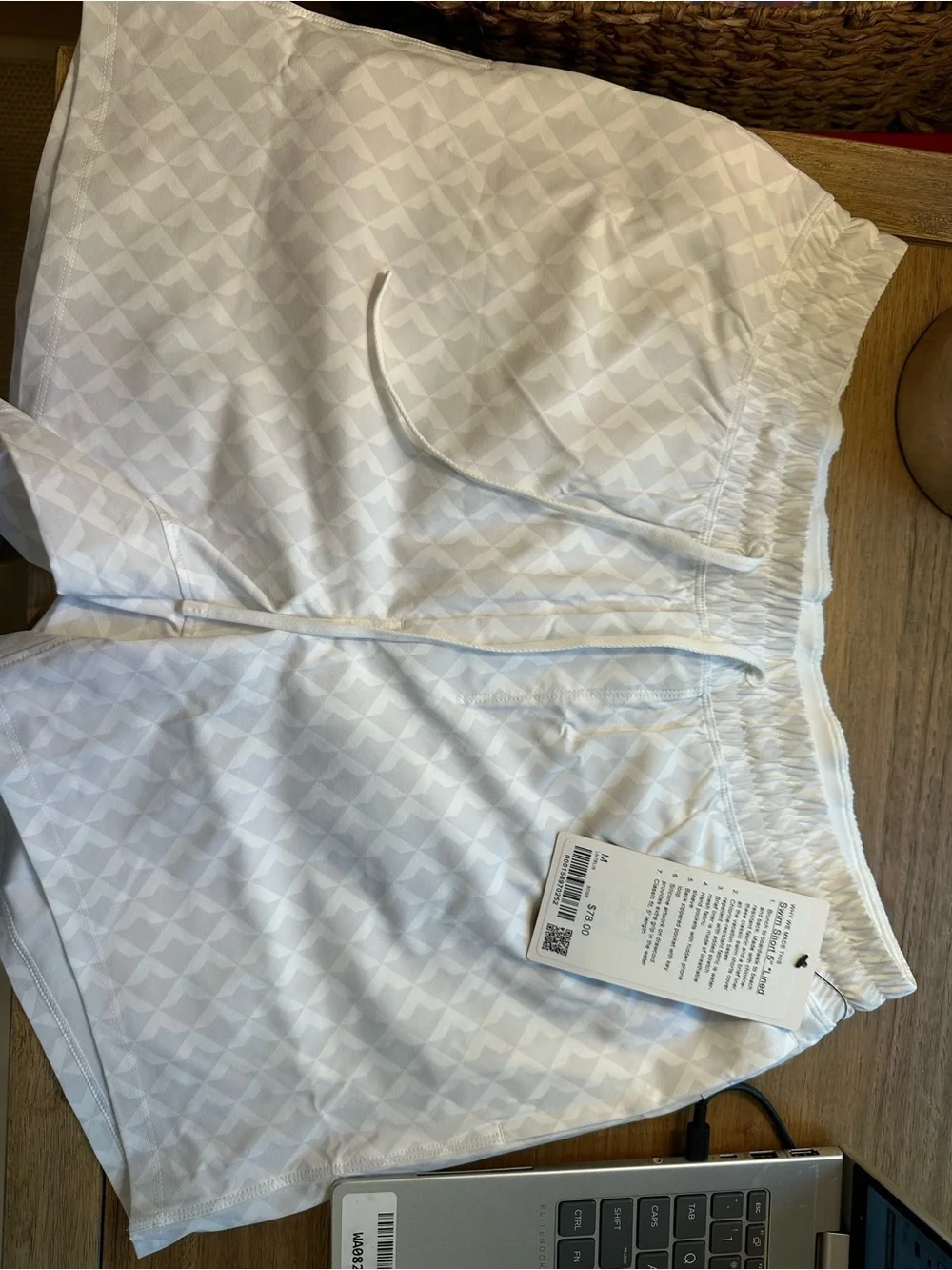 NWT lululemon athletica White Men's Athletic Swim Shorts